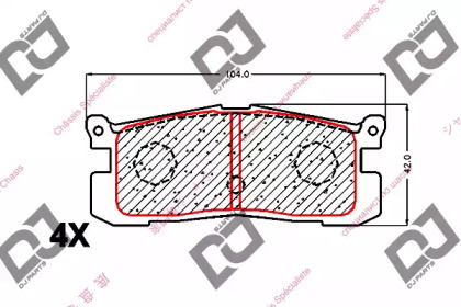 DJ PARTS BP1667